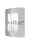 GLOBO 3156-2 ORLANDO Kültéri fali lámpa, 60W, E27, rozsdamentes acél, műanyag