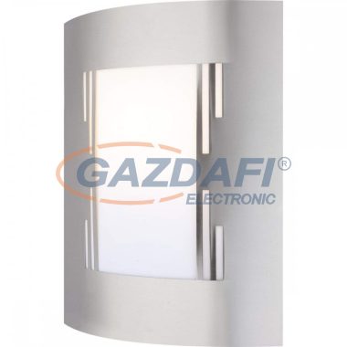 GLOBO 3156-3 ORLANDO Kültéri fali lámpa, 60W, E27, rozsdamentes acél, műanyag