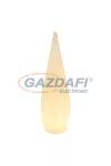 GLOBO 31771 VASCON Kültéri műanyag csepp alakú opál lámpa. IP67, Ø:370, H:1200, exkl. 1xE27 30W 230V