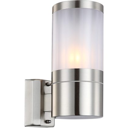   GLOBO 32014 XELOO Kültéri fali lámpa, 60W, E27, rozsdamentes acél, műanyag