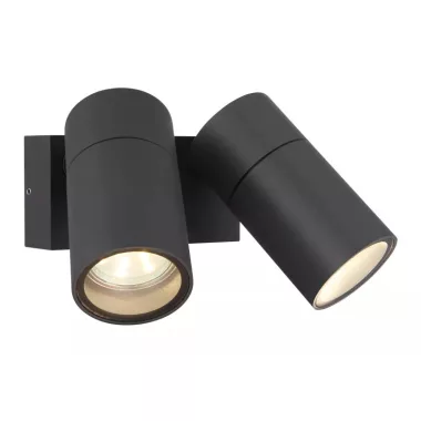 GLOBO 3209-2 PIPER kültéri lámpa 35W 230V IP44 2xGU10 antracit matt HxSzxM=x150x118mm