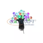   GLOBO 3408 NIRVANA kültéri fényfüzér , 25x LED 0,07W , max. 980cm , sokszínű , műanyag
