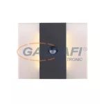  GLOBO 34167S MOONLIGHT Kültéri fali lámpa, LED 11,6W, 3000 K, 680 Lm, alumínium öntvény, műanyag