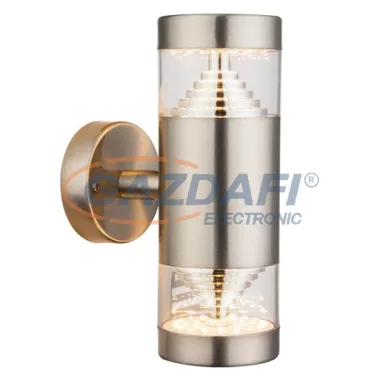 GLOBO 34200W CELIO Kültéri lámpa, LED 11W, 3000 K, 810 Lm, rozsdamentes acél, műanyag