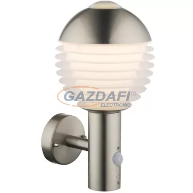 GLOBO 34286 ALERIO Kültéri lámpa, LED 11W, 750 / 160 Lm, 3000 K, rozsdamentes acél, műanyag GLOBO 34286 ALERIO Kültéri lámpa, LED 11W, 750 / 160 Lm, 3000 K, rozsdamentes acél, műanyag