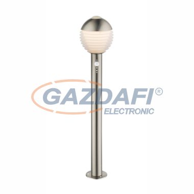GLOBO 34288S Alerio kültéri állólámpa, LED 11,5W, 3000 K, 750 / 160 Lm, rozsdamentes acél, műanyag