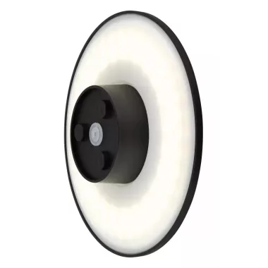 GLOBO 34314S LAMONT kültéri lámpa 15W 230V IP44 1xLED fekete d=252 mm 1200lm