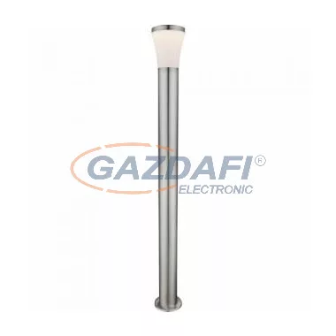 GLOBO 34572 ALIDO Kültéri Állólámpa, LED 10,5W, 3000 K, 610 Lm, rozsdamentes acél, műanyag