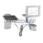   GLOBO 3716S Solar fényvető lámpa, mozgásérzékelő, LED 3W, 6500 K, 270 Lm, alumínium öntvény, üveg, műanyag