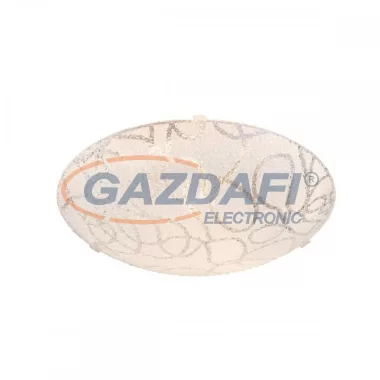 GLOBO 40001 Calimero Mennyezeti lámpa E27, ILLU, 60W, fém fehér, üveg, műanyag