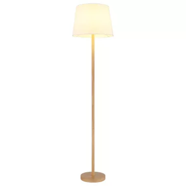 GLOBO 40100146 JORIS állólámpa 40W 230V IP20 1xE27 fa hatású d=350 mm