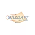   GLOBO 40393 TAVEUNI Mennyezeti króm fül/fehér üveg, borostyán dekor, LxBxH:250x250x70, exkl. 1xE27 ILLU 60W 230V