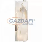   GLOBO 40403W1 PARANJA Fali lámpa, E27, ILLU, 60W, króm, fém fehér, üveg