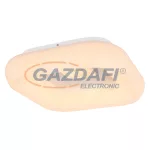   GLOBO 41296-50 RILLA Mennyezeti lámpa fém fehér talp, opál akril búrával. fényerő-szabályozható, éjszakai fény funkció, színhőmérsékletváltós, távirányítóról üzemeltethető. LxBxH:500x500x135, 1xLED 50W 230V, 200-3800lm