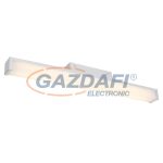   GLOBO 41502-12 TIFFO Falikar króm, opál akril búrával. IP44, BxH:620x50, AL:70, inkl. 1xLED 12W 230V, 840lm, 4000K