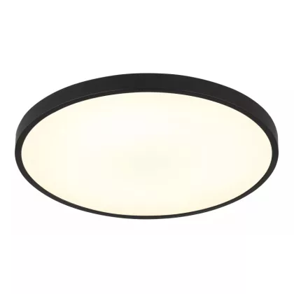   GLOBO 41566-15S NIELSEN LED mennyezeti lámpa 15W 230V IP20 1xLED fekete d=230 mm 650lm 4000K