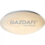   GLOBO 41672RGB Kirsten Mennyezeti lámpa, 15W RGBW LED, 3000 K, 950 Lm, fém fehér, akril