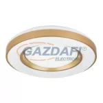   GLOBO 41742-48RGB Colla Mennyezeti lámpa, 48W, 6500 K, 2000 Lm, fém fehér, műanyag, szikra dekor, alumínium, üvegkristályok