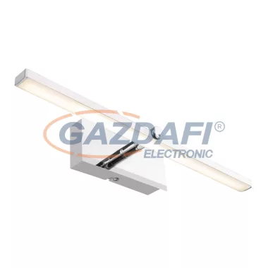 GLOBO 41920-6 MARBELLA Falikar nikkel matt váz, akril opál búra. LxBxH:375x90x90, inkl. 1xLED 6W 230V, Source, 350lm, 3000K