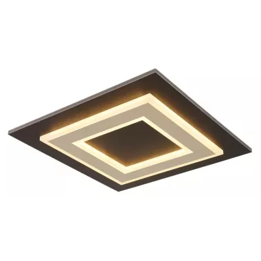 GLOBO 48033A-24 JAYDEN LED mennyezeti lámpa 24W 230V IP20 1xLED fekete HxSzxM=320x320x55mm 680lm 3000K