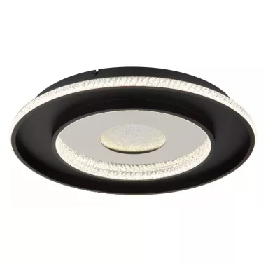 GLOBO 48041D MARSH LED LED mennyezeti lámpa 30W 230V IP20 1xLED fekete d=525 mm 1362lm