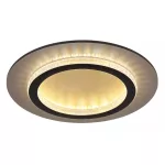   GLOBO 48042-24G JAYDEN LED mennyezeti lámpa 24W 230V IP20 1xLED fekete d=350 mm 920lm