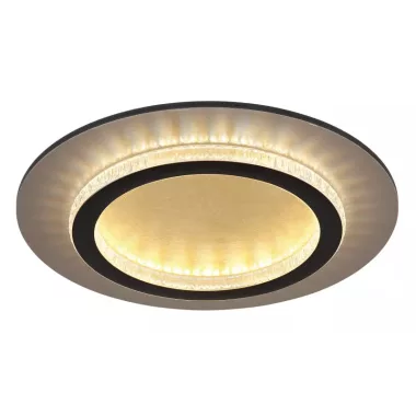 GLOBO 48042-24G JAYDEN LED mennyezeti lámpa 24W 230V IP20 1xLED fekete d=350 mm 920lm