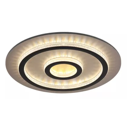   GLOBO 48042-40G JAYDEN LED mennyezeti lámpa 40W 230V IP20 1xLED fekete d=450 mm 1300lm
