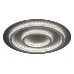   GLOBO 48042-60A JAYDEN LED mennyezeti lámpa 60W 230V IP20 1xLED fekete d=550 mm 2100lm