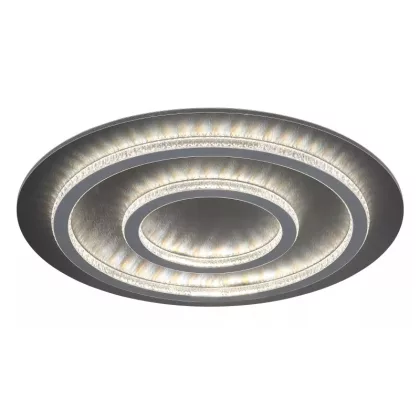   GLOBO 48042-60A JAYDEN LED mennyezeti lámpa 60W 230V IP20 1xLED fekete d=550 mm 2100lm