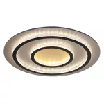   GLOBO 48042-60G JAYDEN LED mennyezeti lámpa 60W 230V IP20 1xLED fekete d=550 mm 2100lm