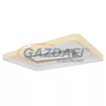   GLOBO 48270-55D PESARO Mennyezeti lámpa fém fehér alaplap, akril opál búrával. Memória, fényerőszabályzó, színhőmérsékletváltó, éjszakai fény funkciókkal. HxSZxM900x440x95, inkl. 1xLED 55W 230V, 320-3900lm, CCT 3.000-4000-6.000