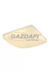 GLOBO 48364-24C ATREJU I Mennyezeti lámpa fém fehér alaplap, akril búra csillagos égbolt hatással. HxSZxM370x370x90, inkl. 1xLED 24W 230V, 1660lm, 4000K