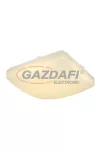 GLOBO 48364C ATREJU I Mennyezeti lámpa fém fehér alaplap, akril búra csillagos égbolt hatással. HxSZxM270x270x75, inkl. 1xLED 12W 230V, 850lm, 4000K