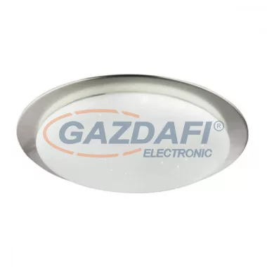 GLOBO 48393-35 Syrio Mennyezeti lámpa, 35W/ 16,8W RGB, 6500 K, 1800 Lm, nikkel matt, szikra dekor