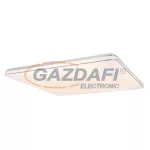   GLOBO 48406-80SH LASSY Mennyezeti lámpa metál fehér, akril fehér, fényerő-szabályozható, távirányítós, éjjszakai fény funk., színbeállítási funkció, LxBxH:750x750x85, 1xLED 80W 230V, 500-5500lm, színhőmérsékletváltós 3000-6400