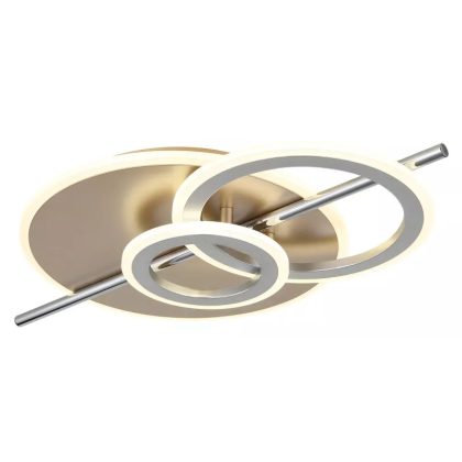   GLOBO 48486 NEMRRIS LED mennyezeti lámpa 40W 230V IP20 1xLED pezsgő  matt HxSzxM=550x320x85mm 3000lm 3000K