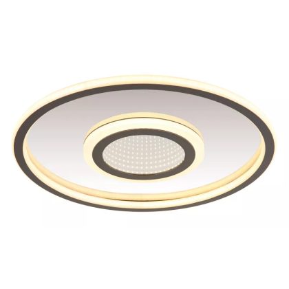   GLOBO 48556-40 CARA LED mennyezeti lámpa 40W 230V IP20 1xLED szürke matt d=432 mm 2400lm 3000K