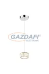 GLOBO 49350H Amur Beltéri lámpa,8W, 4000 K, 620 Lm, K5 kristályok, króm/akril