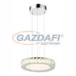   GLOBO 49350H1 Amur Csillár, 36W , 4000 K , 2590 Lm , K5 kristályok , króm/akril