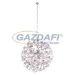   GLOBO 51505-8H FALLA Függeszték króm szalagokból. Ø:700, H:1550, exkl. 8xE14 40W 230V