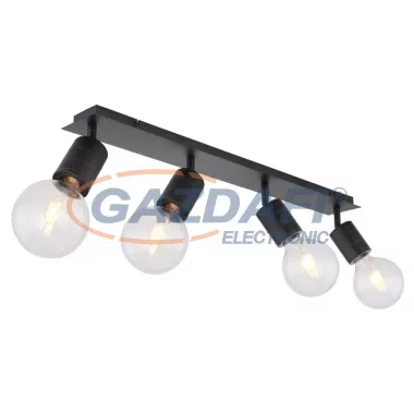 GLOBO 54030-4 HERMINE Spotlámpa alumínium fekete, foglalata bemarásokkal díszített. Fényforrás nélkül. HxSZxM:800x100x160, exkl. 4xE27 60W 230V GLOBO 54030-4 HERMINE Spotlámpa alumínium fekete, foglalata bemarásokkal díszített. Fényforrás nélkül. HxSZxM:800x100x160, exkl. 4xE27 60W 230V