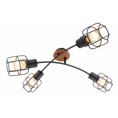 GLOBO 54037-4D WILLA Mennyezeti lámpa E27 40W 230V IP20 GLOBO 54037-4D WILLA Mennyezeti lámpa E27 40W 230V IP20