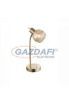 GLOBO 54346-1T Lara Asztali lámpa, LED 4W, E14, 3000 K, 320 Lm, antik arany, üveg