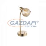   GLOBO 54346-1T Lara Asztali lámpa, LED 4W, E14, 3000 K, 320 Lm, antik arany, üveg