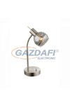 GLOBO 54348-1T Roman Asztali lámpa, LED 4W, E14, 3000 K, 200 Lm, nikkel matt, üveg