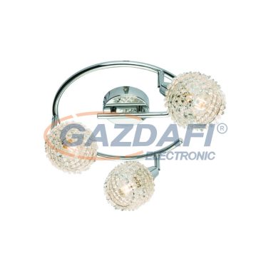 GLOBO 54502-3 DAXOS Mennyezeti lámpa, 40W, 3x E14, króm