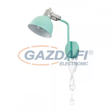 GLOBO 54641-1W ROLI Fali lámpa, 25W, E14, menta, króm GLOBO 54641-1W ROLI Fali lámpa, 25W, E14, menta, króm