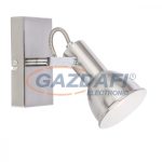   GLOBO 54642-1 Fargo Fali lámpa, 40W, E14, nikkel matt, króm