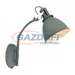   GLOBO 54646-1W JONAS Fali lámpa, 40W, E14, szürke, króm, fém fehér